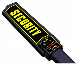 ปลอดภัยสแกนเนอร์ความปลอดภัยสแกนเครื่องตรวจจับโลหะแบบถือไม้กายสิทธิ์กับไวปรับ